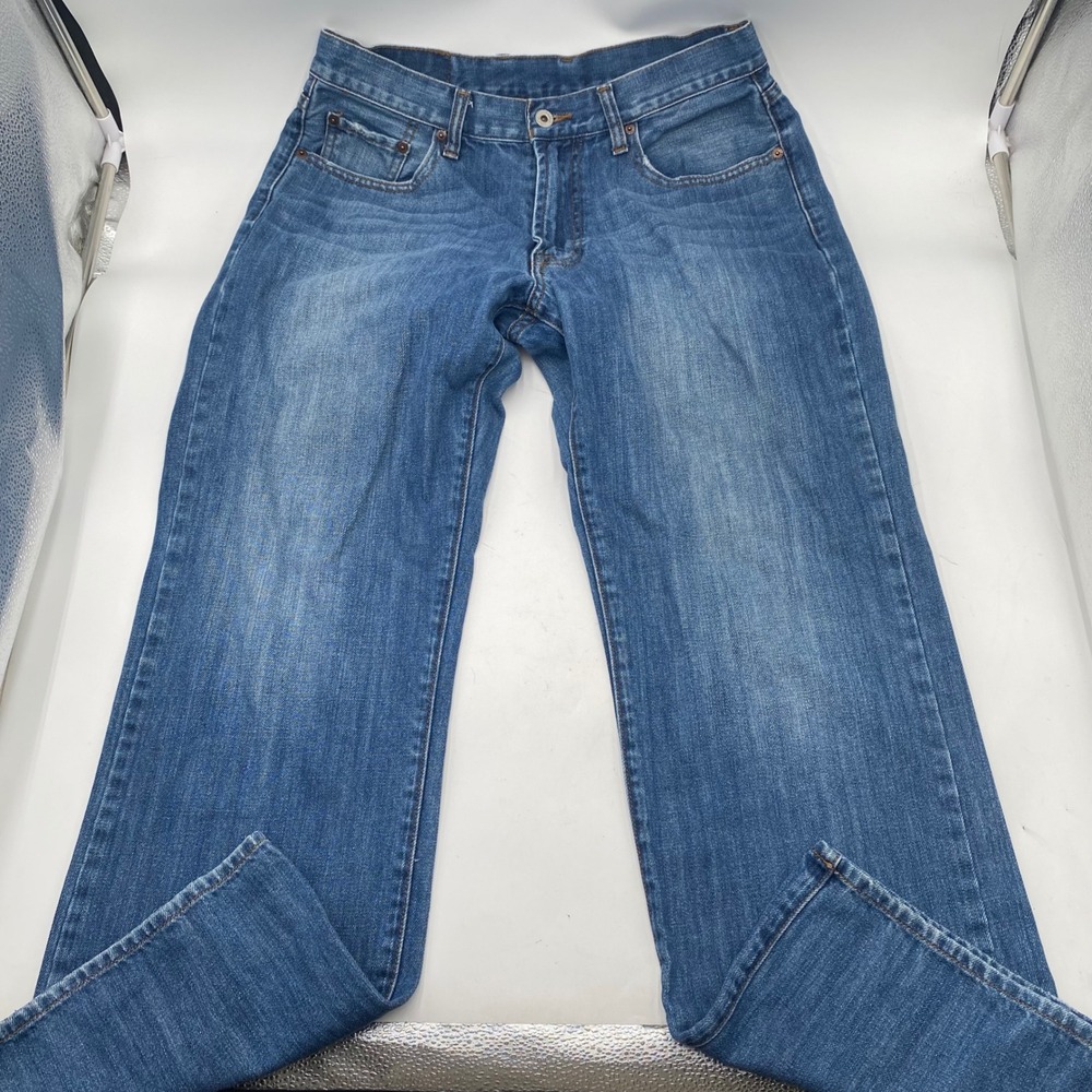 Lucky Brand 181 Relaxed Straight Jeans Mens 32x30 Blue Cotton Denim 7MG1001